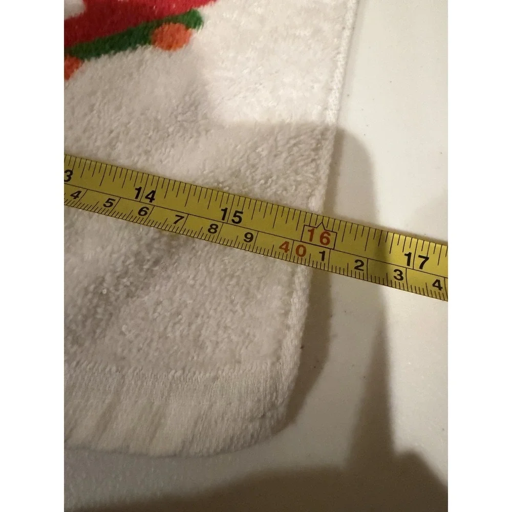 Vintage Springmaid Baby‎ Washcloth Train Pattern Cotton Nursery Bath Cloth